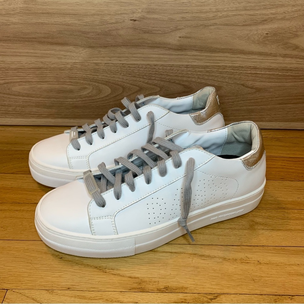 P448 X Project Sustainability White Sneakers - Size 41